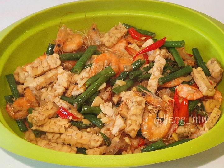 Cara Gampang Membuat Resep Oseng Tempe Udang Kacang yang Uenak Anti Ribet, Lezat Sekali