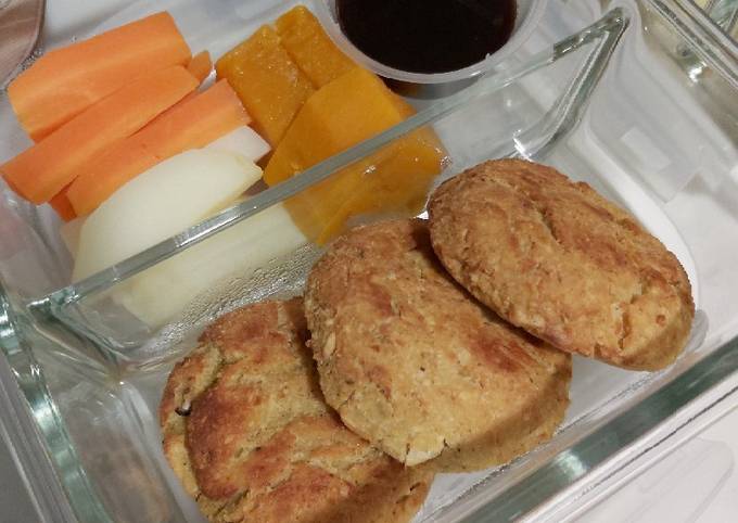 Cara Membuat Patty Tempe oven (vegetarian) Untuk Jualan