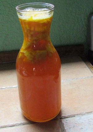 Una foto de Jarabe para raspados sabor mango