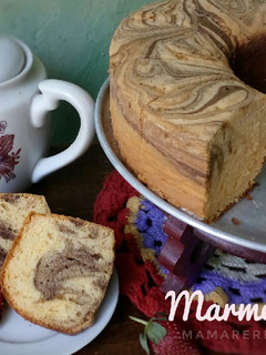 Foto resep Marmer Cake (bolu jadul)