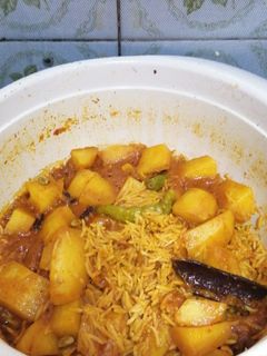 صورة لوصفة كبسة البطاطس