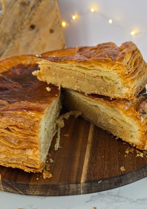 Une photo de Ma Galette des Rois frangipane et praliné