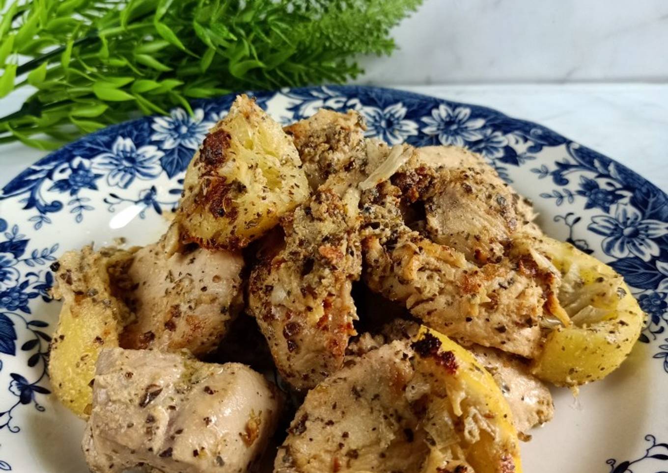 Greek Chicken Grill / Panggang Ayam ala Yunani