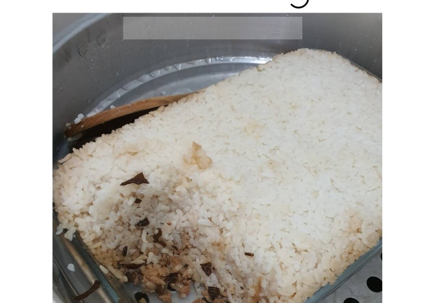 Nasi kukus ayam