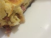 Una foto de quiche lorraine bacon