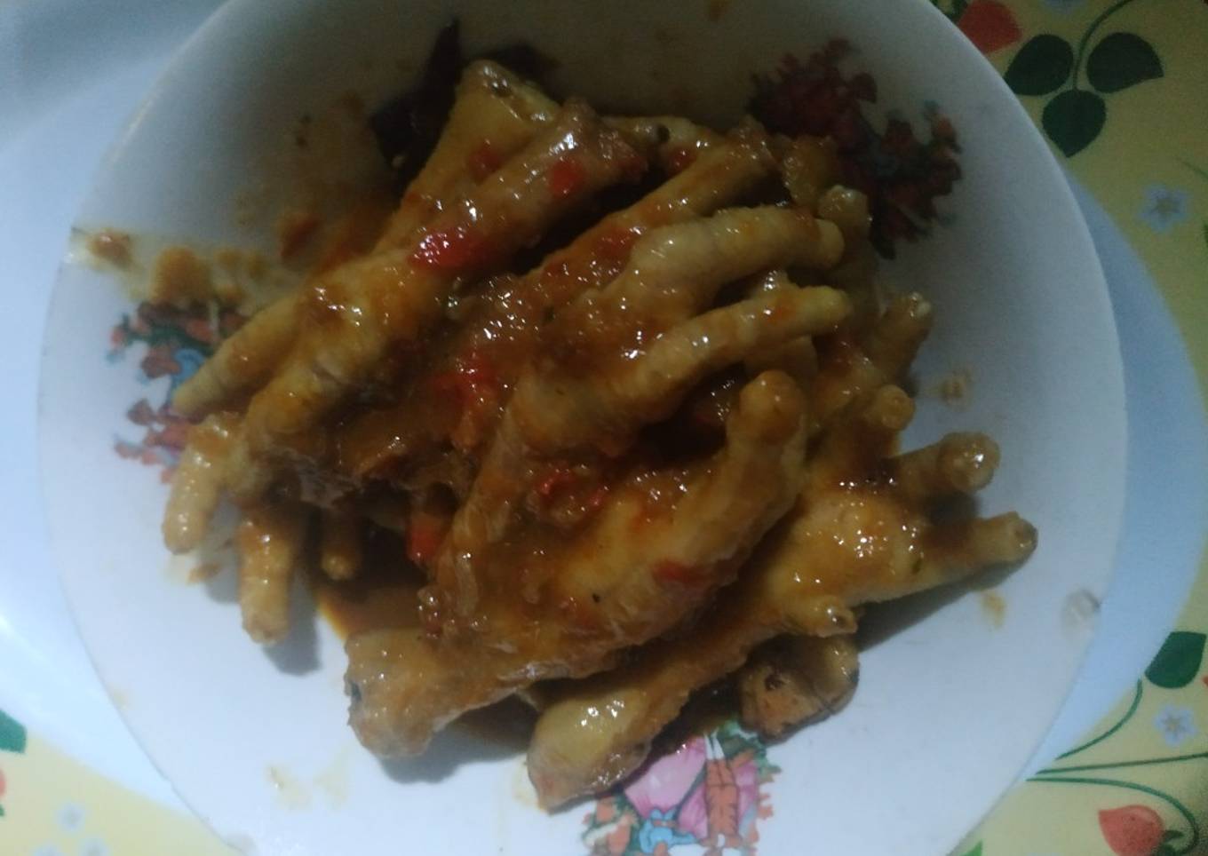 Ceker pedas endulll