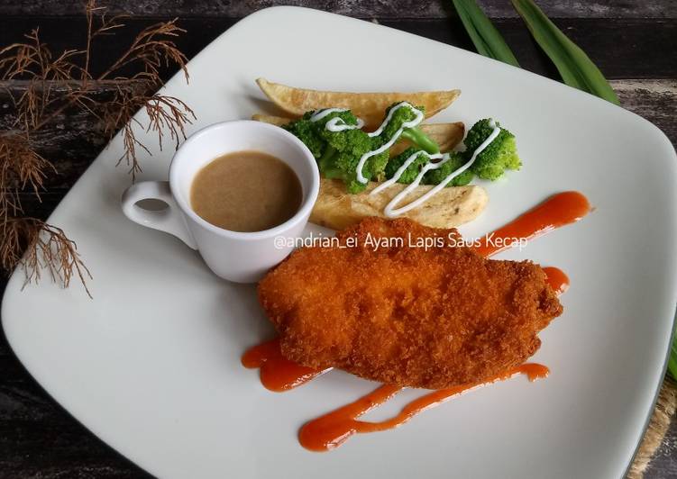Lapis Ayam Saus Kecap
