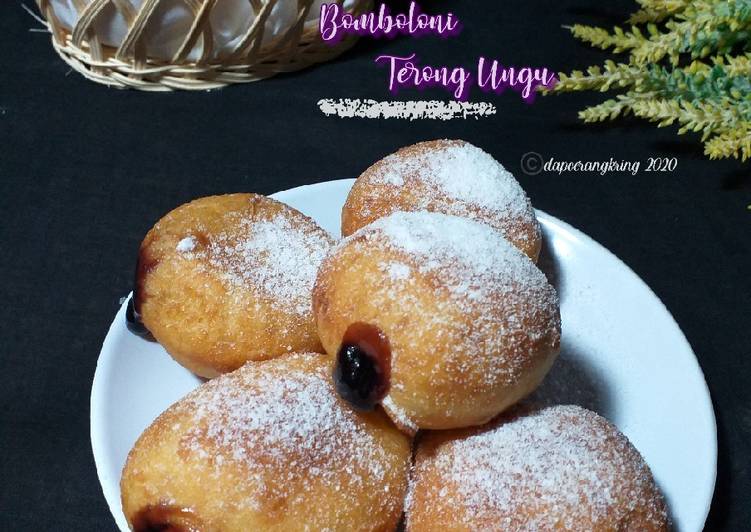 Resep 21. Bomboloni terong ungu Jadi, Enak Banget