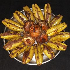 Parwar aur baigan ki kaluji A picture of Parwar aur baigan ki kaluji.