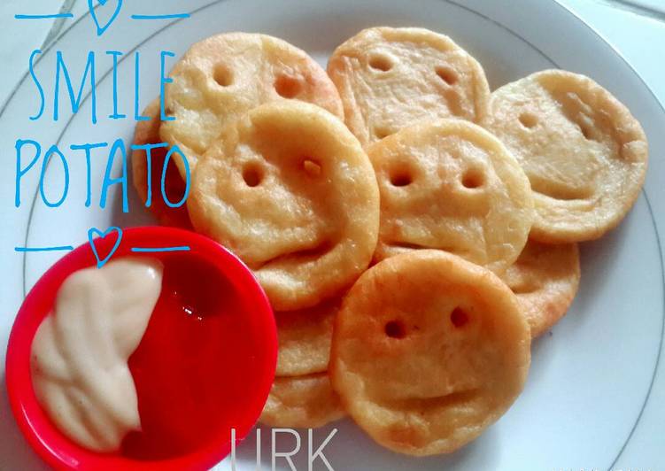 Cara Mudah Membuat Smile potato 😊😊 Anti Gagal