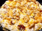 A picture of oven fried boneless chicken breast