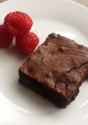 A picture of Mega-chocolate brownies.