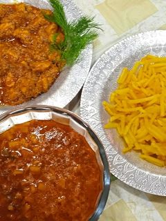 عکسی از دستور چیکن تیکا ماسالا