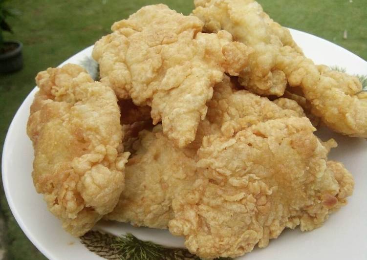 12 Resep: Kulit ayam crispy rasa ketumbar Kekinian