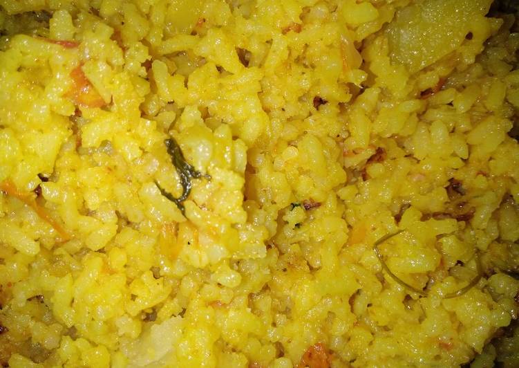 Steps to Prepare Homemade Potato rice