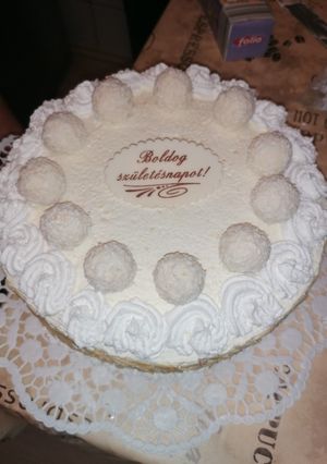 Raffaello torta recept fotója
