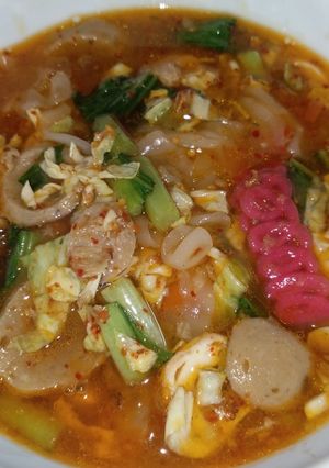 Foto resep Seblak kuah pedass