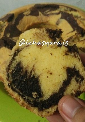 Foto resep Marmer cake dadaKan😁😁