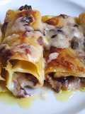 Radicchio and Cheese Cannelloni with Parmesan Béchamel