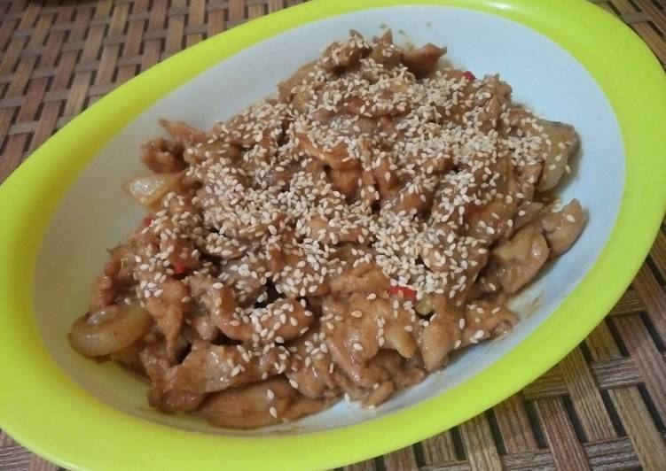 Chicken bulgogi