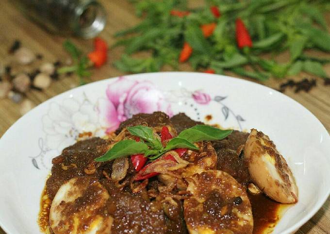 Semur daging telur ala Mrs. Manan