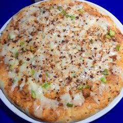 Chicken BBQ Pizza A picture of Chicken BBQ Pizza.