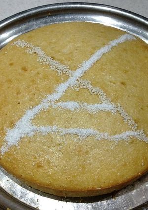 عکسی از دستور کیک نارگیلی