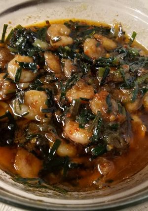 Foto resep Sambal Udang Bawang Rambut