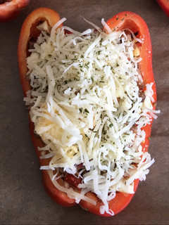Una foto de Pimientos rellenos