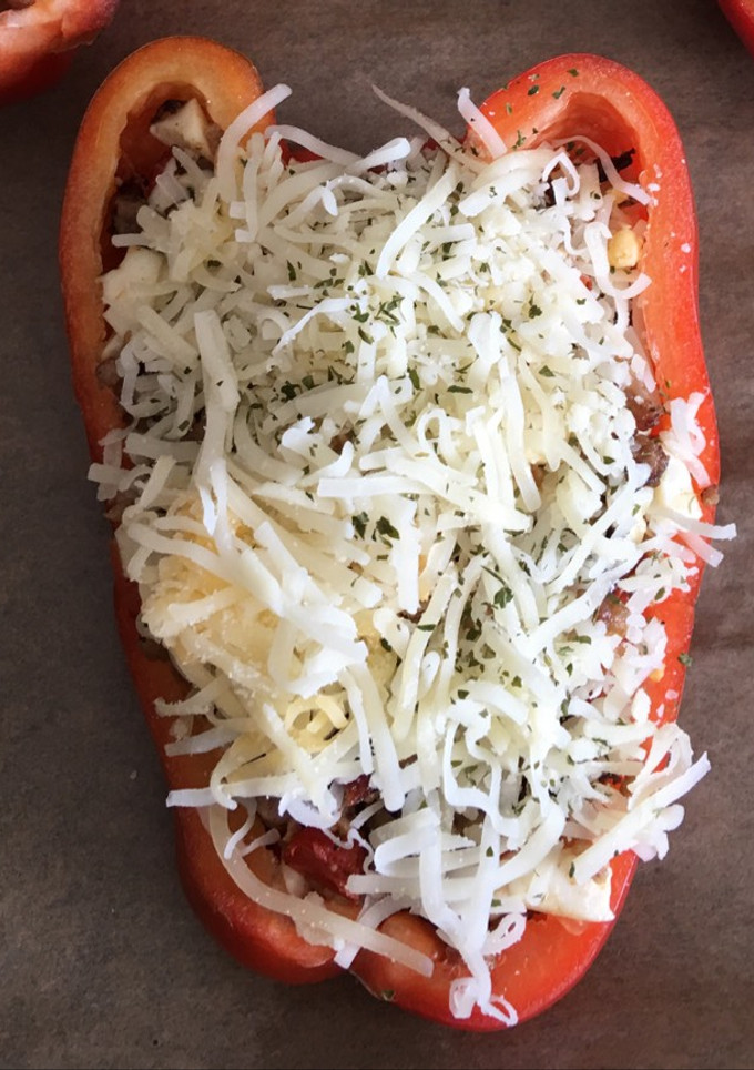 Una foto de Pimientos rellenos