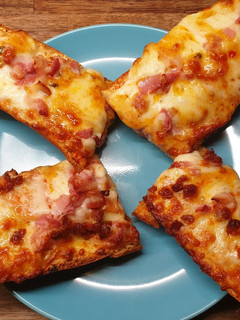 Una foto de Pan pizza sin gluten