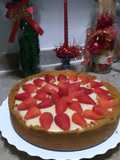 Torta de Morango (Massa de Biscoito)