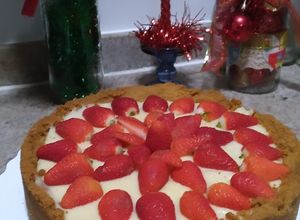 Foto de Torta de Morango (Massa de Biscoito)
