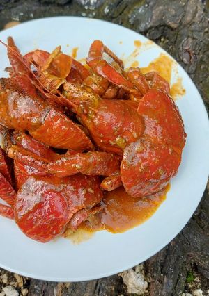 Foto resep Kepiting Saos Pedas