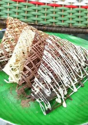Foto resep Crepes Sarang Laba Laba