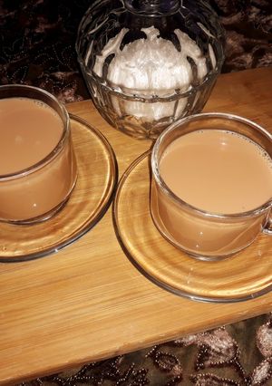A picture of Karak chai.