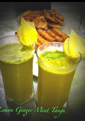 A picture of Lemon ginger mint tangu.