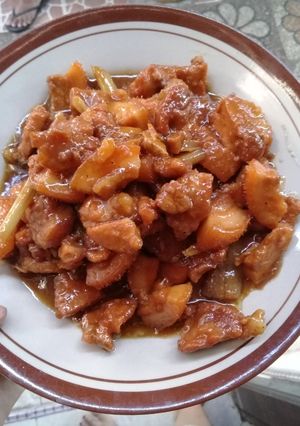 Foto resep Babi Kecap Simple