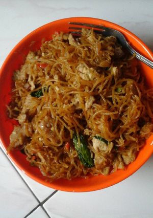 Foto resep Bihun Jagung Kecap Orak Arik