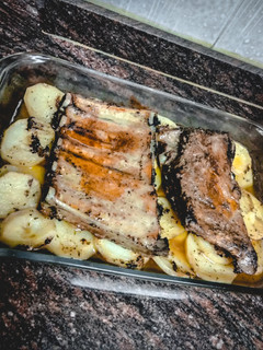 Una foto de Costillas al horno