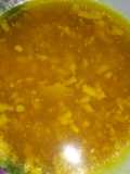 Sopa con tapioca