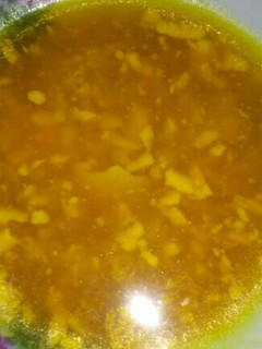 Una foto de Sopa con tapioca