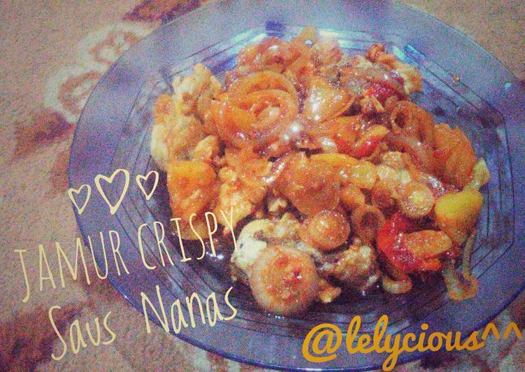 🌌🍄 Jamur Crispy Saus Nanas🍍🌌
