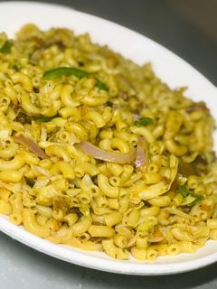 Jollof din macaroni ainihin hoton girkin