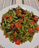 String Beans with Mushroom