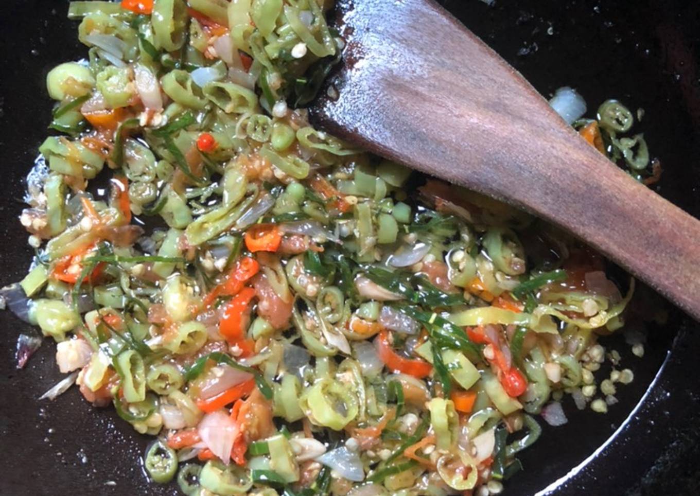 sambal ijo sederhana
