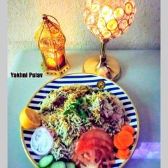 A picture of Yakhni Pulao Or Mutton Masala Pulao.