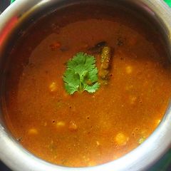 A picture of Satvik chole (no onion garlic).