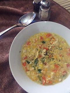 A picture of Sweet Corn Soup.