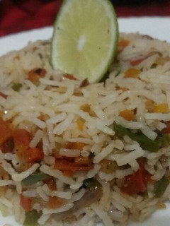 A picture of Vegetable rice.